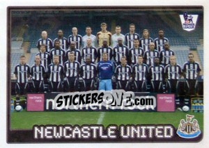 Sticker Newcastle United team - Premier League Inglese 2007-2008 - Merlin