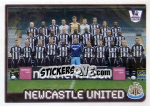 Sticker Newcastle United team - Premier League Inglese 2007-2008 n. 437 - Merlin