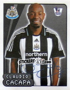 Figurina Claudio Cacapa - Premier League Inglese 2007-2008 - Merlin