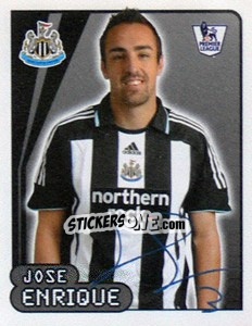 Sticker Jose Enrique - Premier League Inglese 2007-2008 - Merlin