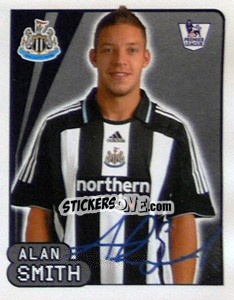 Figurina Alan Smith - Premier League Inglese 2007-2008 - Merlin