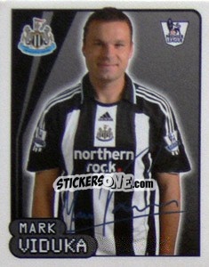 Cromo Mark Viduka - Premier League Inglese 2007-2008 - Merlin