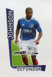 Sticker Glen Johnson - Premier League Inglese 2007-2008 n. 458 - Merlin