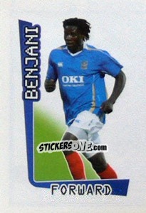 Figurina Benjani - Premier League Inglese 2007-2008 - Merlin