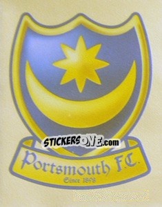 Sticker Portsmouth logo - Premier League Inglese 2007-2008 - Merlin