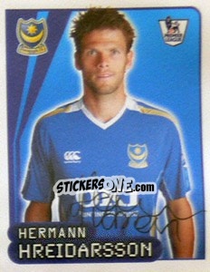 Sticker Hermann Hreidarsson - Premier League Inglese 2007-2008 n. 473 - Merlin