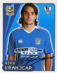 Figurina Niko Kranjcar - Premier League Inglese 2007-2008 - Merlin