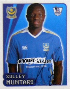 Sticker Sulley Muntari - Premier League Inglese 2007-2008 n. 484 - Merlin