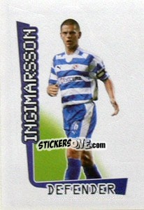 Figurina Ingimarsson - Premier League Inglese 2007-2008 n. 491 - Merlin