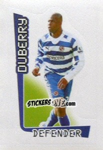 Figurina Duberry - Premier League Inglese 2007-2008 - Merlin