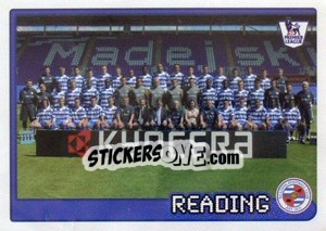Cromo Reading team - Premier League Inglese 2007-2008 - Merlin