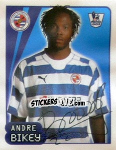 Sticker Andre Bikey - Premier League Inglese 2007-2008 - Merlin
