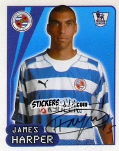 Figurina James Harper - Premier League Inglese 2007-2008 - Merlin