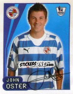 Cromo John Oster - Premier League Inglese 2007-2008 - Merlin