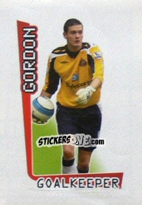 Figurina Gordon - Premier League Inglese 2007-2008 - Merlin