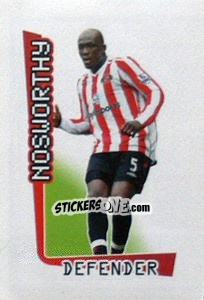 Sticker Nosworthy - Premier League Inglese 2007-2008 - Merlin