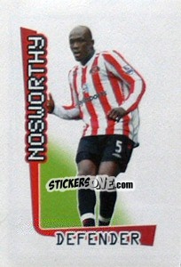Cromo Nosworthy - Premier League Inglese 2007-2008 n. 523 - Merlin