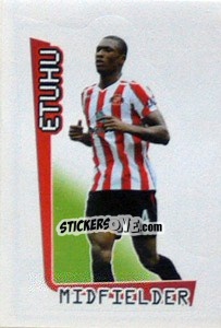 Sticker Etuhu - Premier League Inglese 2007-2008 - Merlin