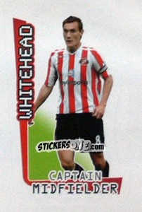 Cromo Whitehead - Premier League Inglese 2007-2008 n. 528 - Merlin