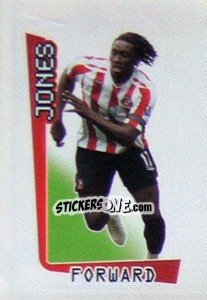 Sticker Jones - Premier League Inglese 2007-2008 - Merlin