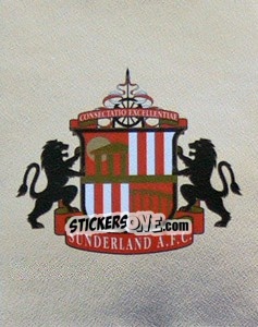 Cromo Sunderland logo - Premier League Inglese 2007-2008 n. 532 - Merlin