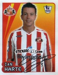 Sticker Ian Harte - Premier League Inglese 2007-2008 - Merlin