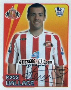 Sticker Ross Wallace - Premier League Inglese 2007-2008 - Merlin