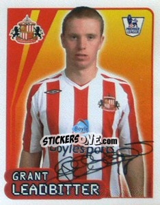 Figurina Grant Leadbitter - Premier League Inglese 2007-2008 - Merlin
