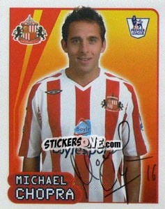 Cromo Michael Chopra - Premier League Inglese 2007-2008 - Merlin