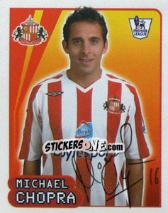 Sticker Michael Chopra - Premier League Inglese 2007-2008 n. 552 - Merlin