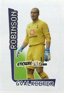 Figurina Robinson - Premier League Inglese 2007-2008 - Merlin