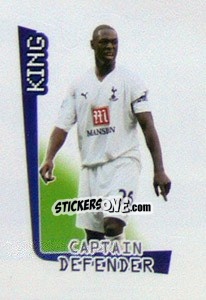 Figurina King - Premier League Inglese 2007-2008 - Merlin