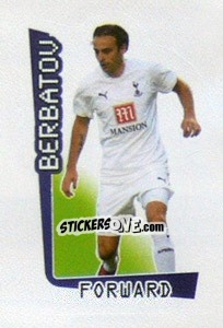 Sticker Berbatov - Premier League Inglese 2007-2008 n. 562 - Merlin