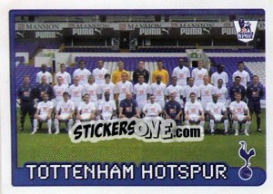 Sticker Tottenham Hotspur team - Premier League Inglese 2007-2008 - Merlin