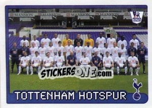 Sticker Tottenham Hotspur team - Premier League Inglese 2007-2008 n. 565 - Merlin