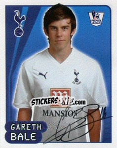 Figurina Gareth Bale - Premier League Inglese 2007-2008 - Merlin