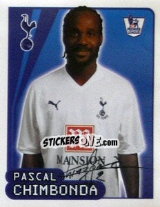 Sticker Pascal Chimbonda - Premier League Inglese 2007-2008 - Merlin