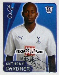 Sticker Anthony Gardner - Premier League Inglese 2007-2008 n. 572 - Merlin