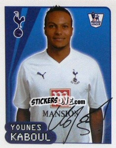 Cromo Younes Kaboul - Premier League Inglese 2007-2008 - Merlin