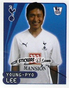 Figurina Young-Pyo Lee - Premier League Inglese 2007-2008 - Merlin