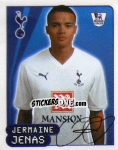 Sticker Jermaine Jenas - Premier League Inglese 2007-2008 - Merlin