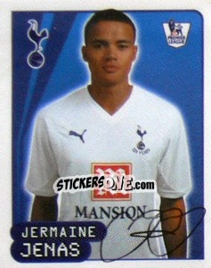 Sticker Jermaine Jenas - Premier League Inglese 2007-2008 n. 577 - Merlin