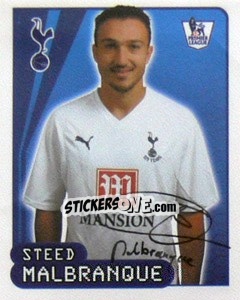 Sticker Steed Malbranque - Premier League Inglese 2007-2008 n. 578 - Merlin
