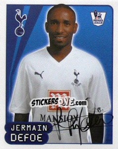 Sticker Jermain Defoe - Premier League Inglese 2007-2008 n. 583 - Merlin