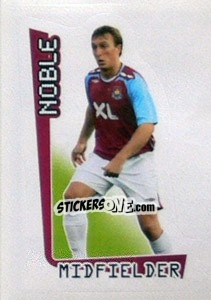 Sticker Noble - Premier League Inglese 2007-2008 - Merlin