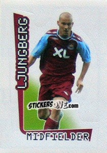 Sticker Ljungberg - Premier League Inglese 2007-2008 - Merlin