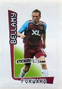 Cromo Bellamy - Premier League Inglese 2007-2008 - Merlin