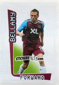 Figurina Bellamy - Premier League Inglese 2007-2008 - Merlin