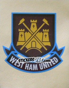 Sticker West Ham United logo - Premier League Inglese 2007-2008 n. 596 - Merlin