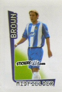 Sticker Michael Brown - Premier League Inglese 2007-2008 n. 623 - Merlin